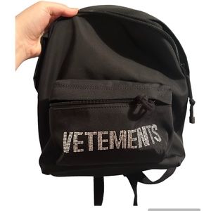 Vetements Crystal Backpack